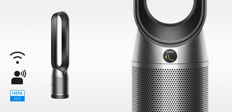 【冬セール】dyson HP 04 WS N SILVER 空気清浄機・イオン発生器