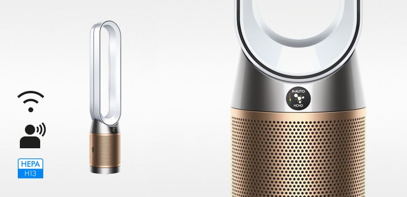 Dyson Purifier Cool Formaldehyde™ purifying fan TP09 (White/Gold 