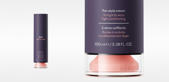 Dyson Chitosan™ Pre-style cream (Straight to wavy light 100ml)