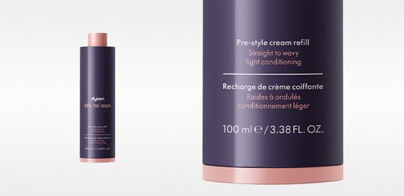 Dyson Chitosan™ Pre-style cream (Straight to wavy light Refill)
