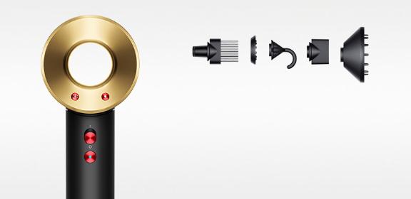 Dyson Supersonic™ hair dryer (Onyx Black/Gold)