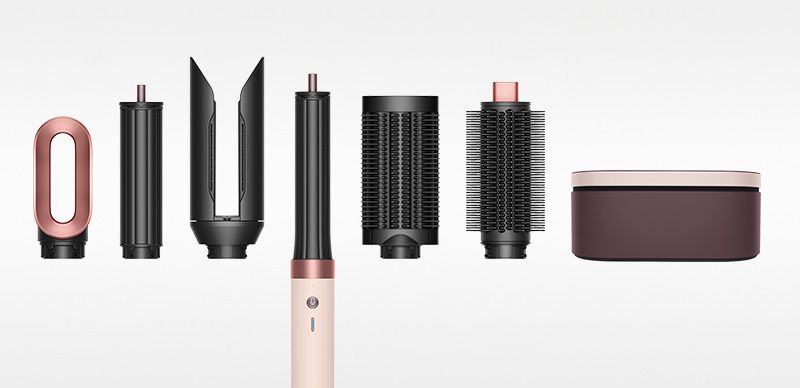 Dyson Airwrap Co-anda 2x™ Multi-Haarstyler und -trockner Straight+Wavy (Ceramic Pink/Roségold) 2