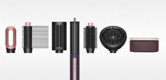 Dyson Airwrap Co-anda 2x™ saç şekillendirme ve kurutma seti Kıvırcık+Bukleli (Jasper Plum)
