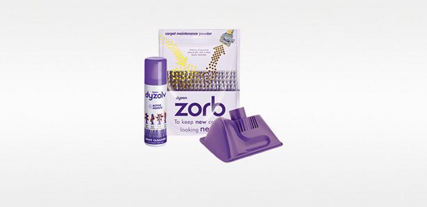 Kit de limpeza para carpetes