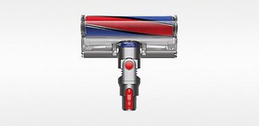 Tête d’aspirateur à rouleau souple à retrait rapide