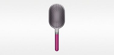 Escova larga concebida pela Dyson (Fúcsia/metal)