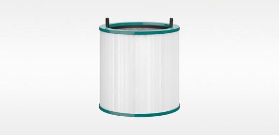 Glass HEPA and inner carbon filter