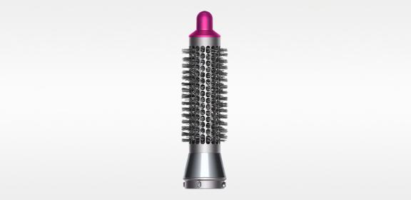 Small round volumising brush (Iron/Fuchsia)