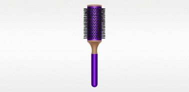 Spazzola tonda Dyson - diametro 45mm (viola/nero)