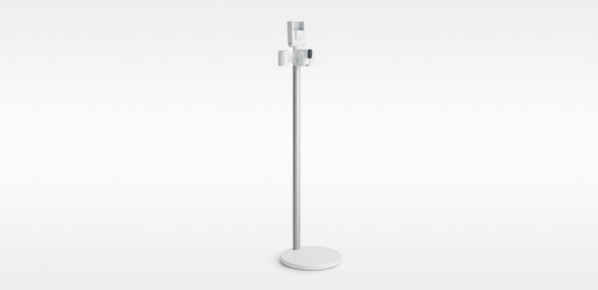 Dock de piso multi para almacenar tu aspiradora Dyson y sus herramientas