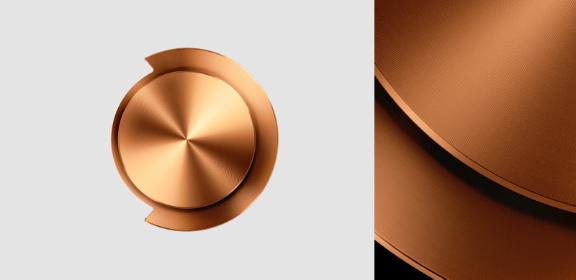 OnTrac™ outer caps (CNC Copper)