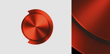 Tappi di chiusura CNC Chrome Red