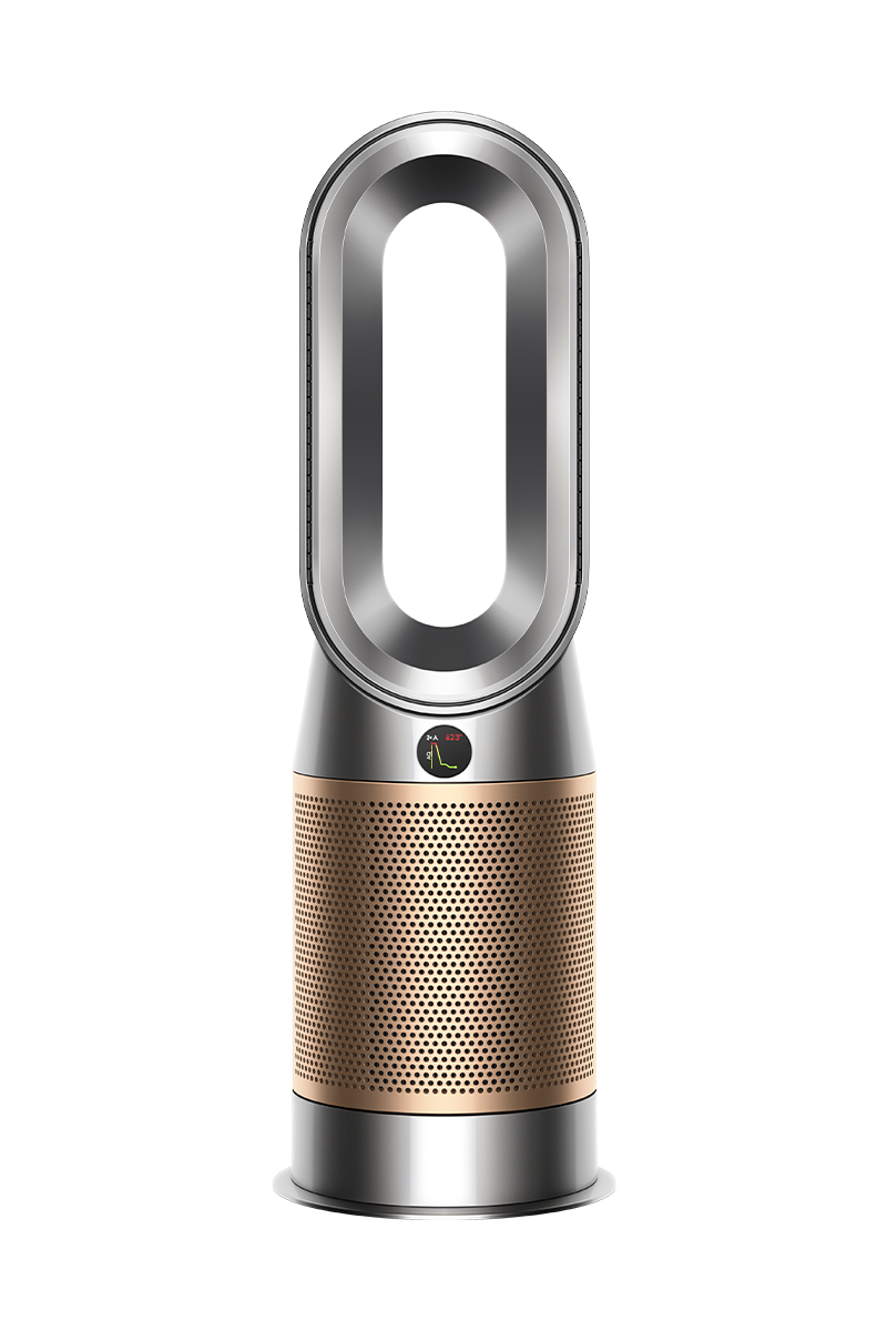 Dyson Purifier Hot+Cool Formaldehyde™ Luftreiniger mit Heizfunktion HP09 (Nickel/Gold)
