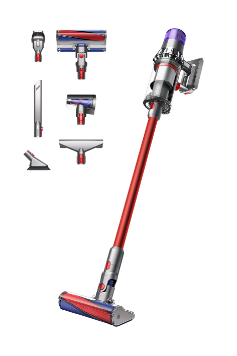Dyson V11ᵀᴹ Fluffy (Nickel/Rot) | Akkustaubsauger