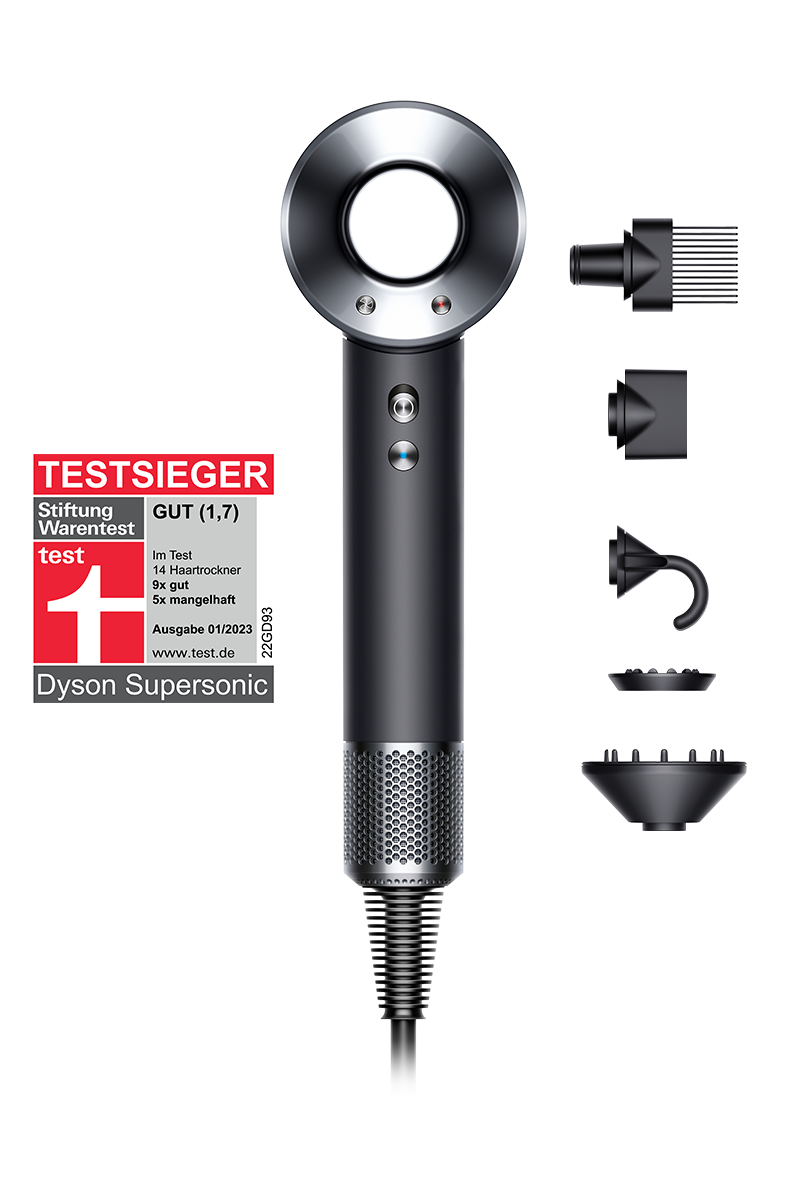 Dyson Supersonic Haartrockner HD07 Schwarz/Nickel