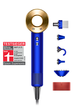 Dyson Supersonic™ Haartrockner (Blau/Gold)