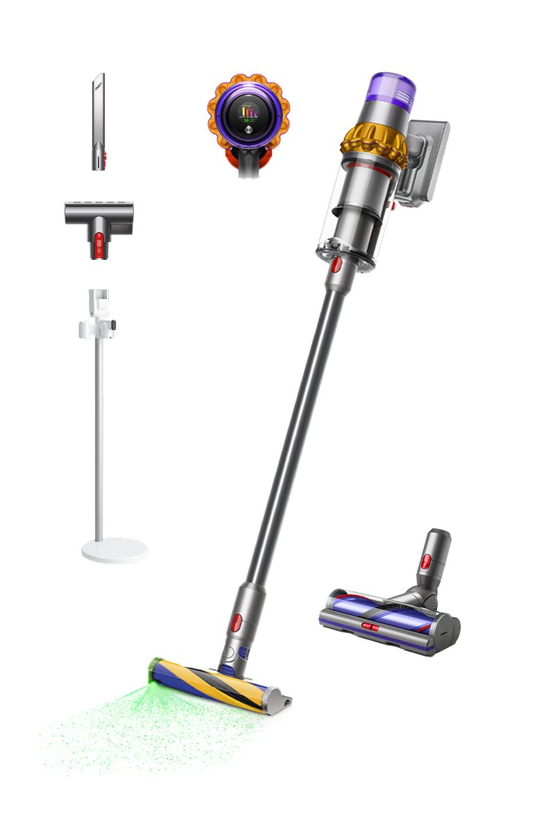 Dyson V15 Detect logo.