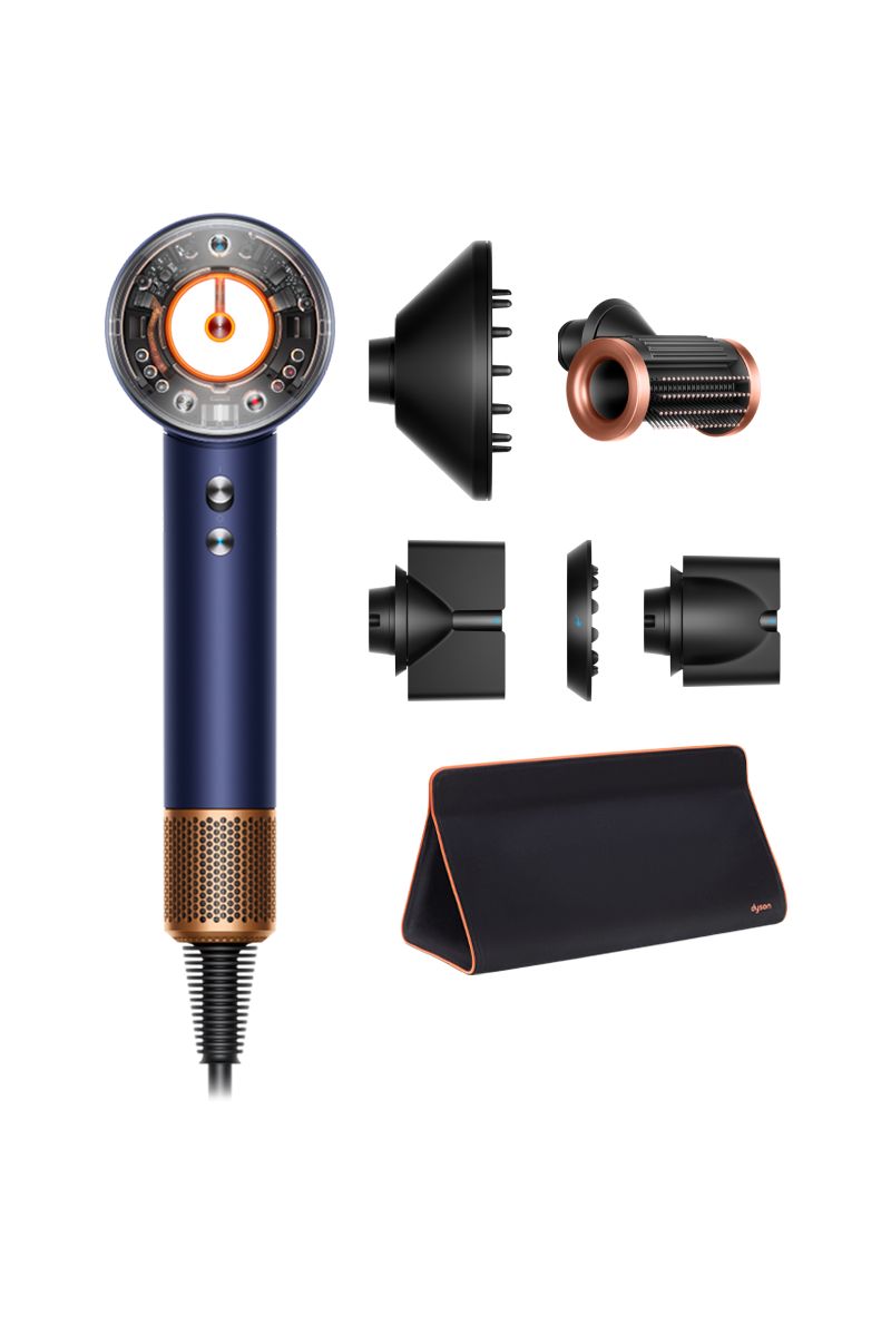 Dyson Supersonic Nural™ - Straight+Wavy (Prussian blue / Rich copper)