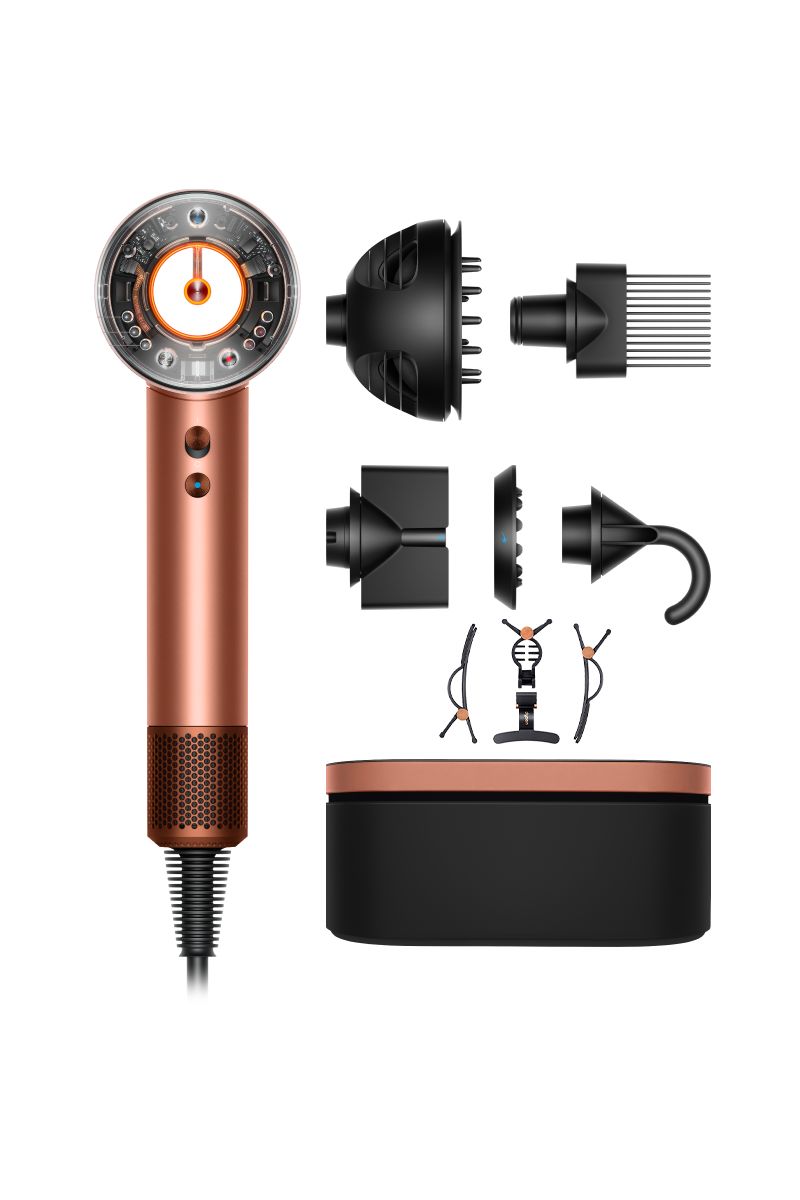 Dyson Supersonic Nural™ hair dryer - Curly+Coily (Amber silk)