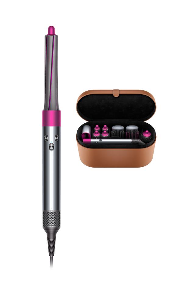 Dyson Airwrapβ’ styler Complete Long Refurbished (Nickel/Fuchsia)