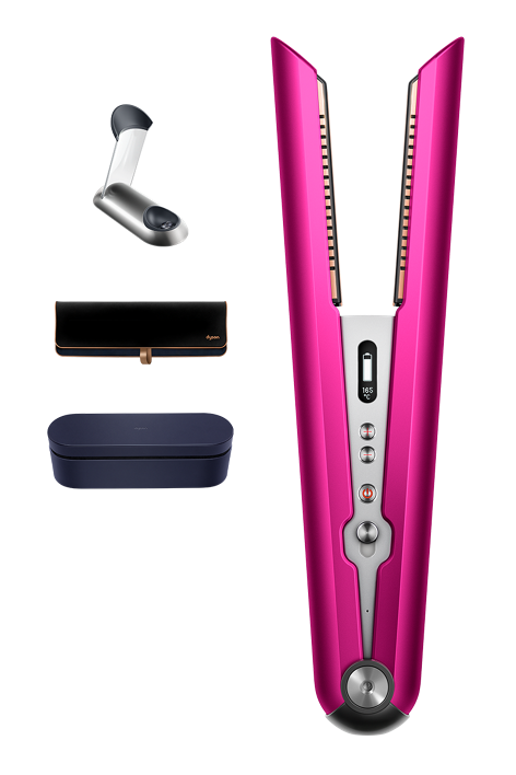 Special edition Dyson Corrale™ straightener | Fuchsia/Bright nickel