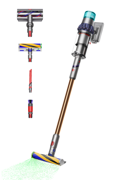 Dyson | Dyson V15 Detect Absolute in Prussian blue and bright copper