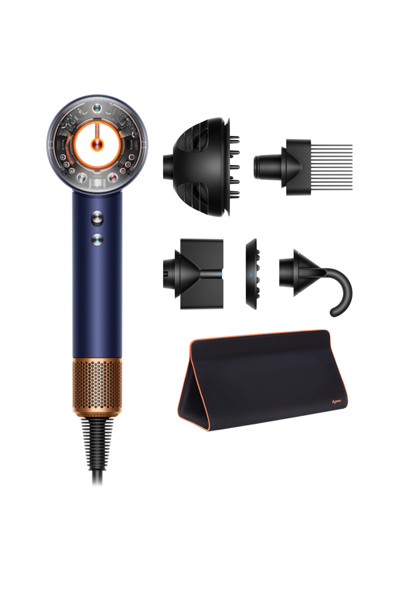 Dyson Supersonic Nural™ - Curly+Coily (Prussian blue / Rich copper)