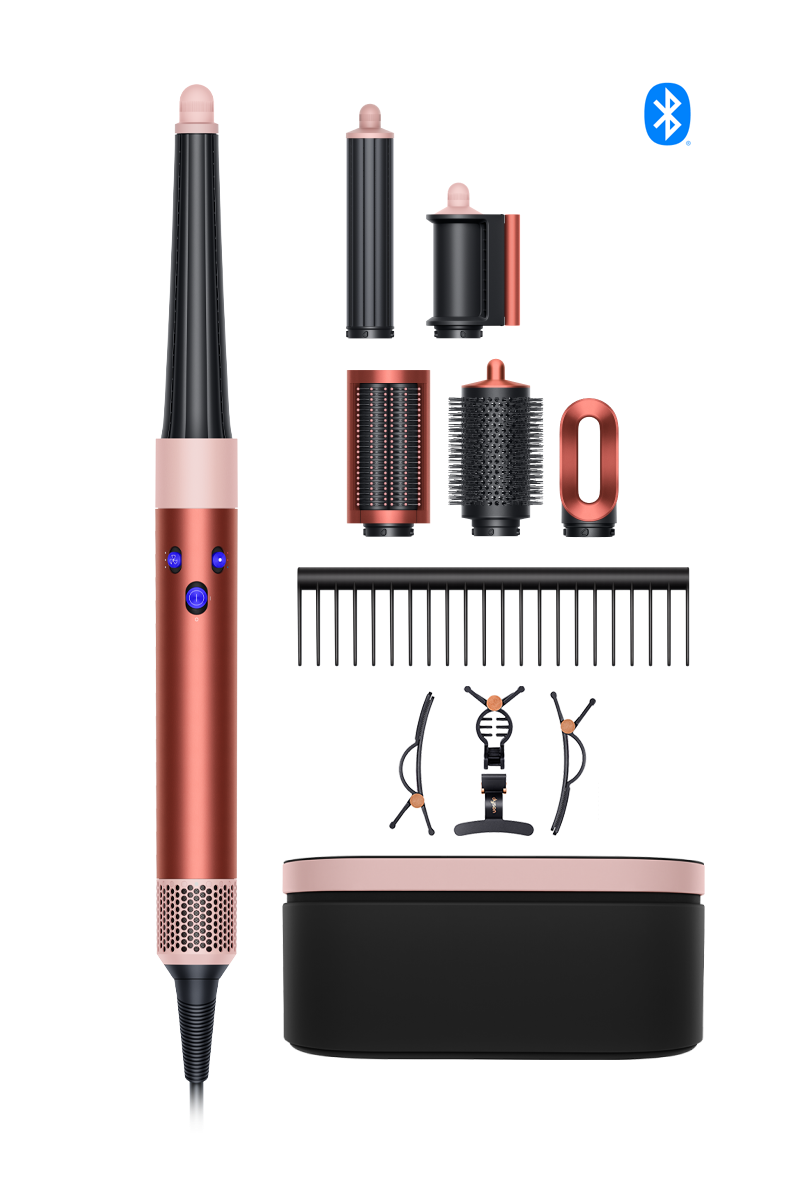 New Dyson Airwrap i.d.™ multi-styler and dryer - Straight+Wavy (Strawberry Bronze/Blush Pink)