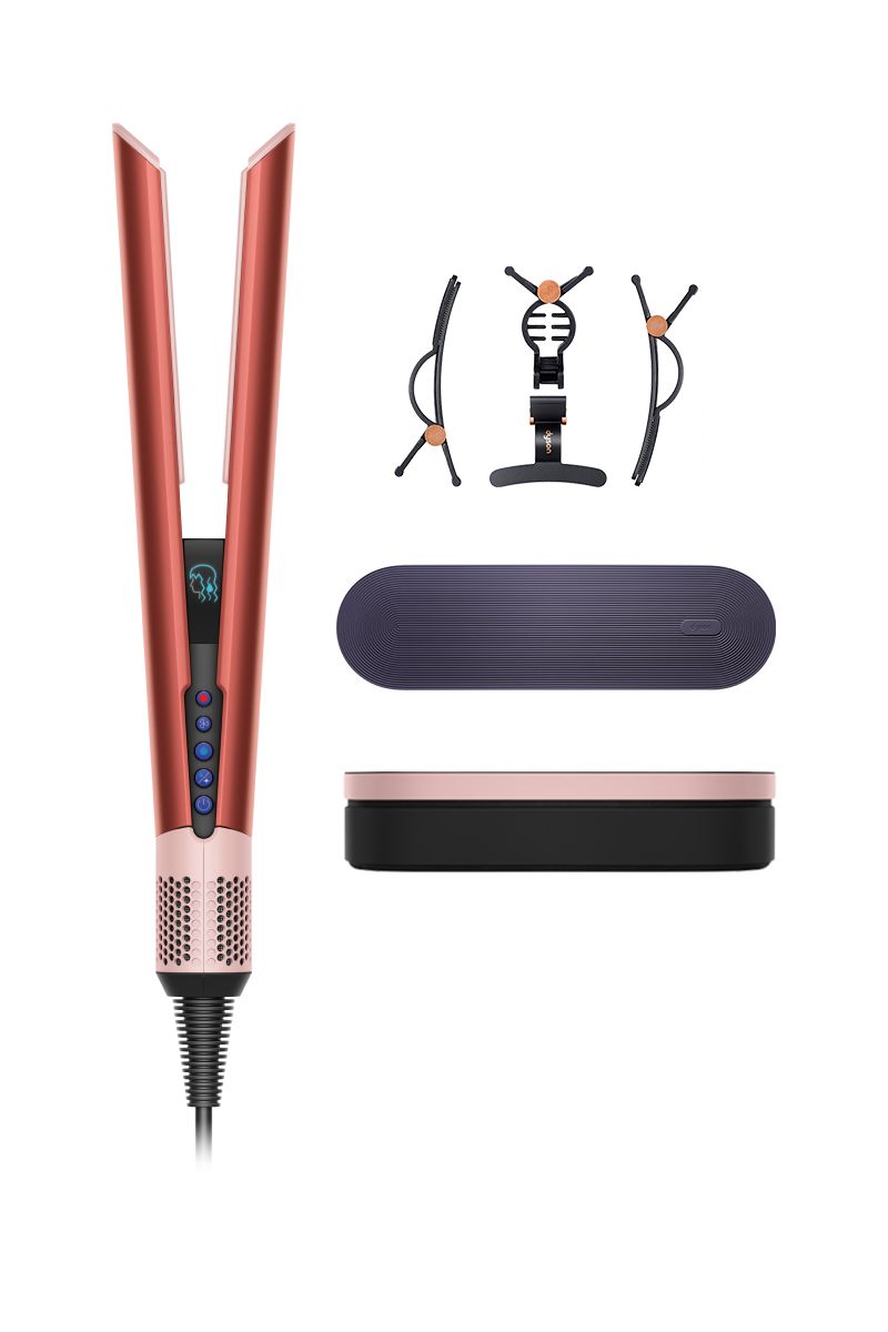 Dyson Airstrait™ straightener (Strawberry Bronze/Blush Pink)