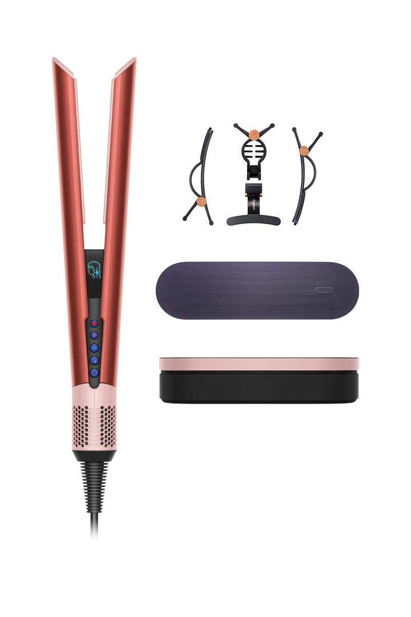 Dyson Airstrait™ straightener (Strawberry Bronze/Blush Pink)