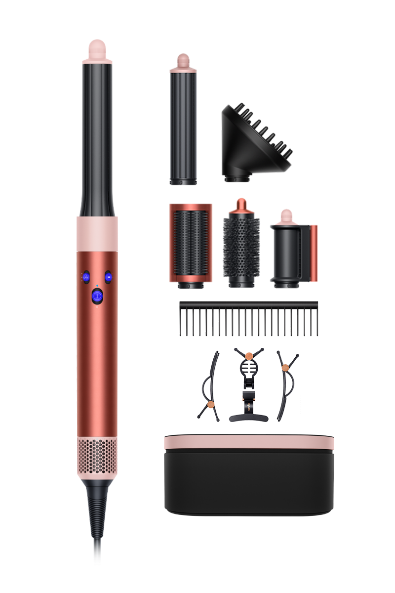 Dyson Airwrap™ multi-styler and dryer - Complete Long Volumise (Strawberry Bronze/Blush Pink)
