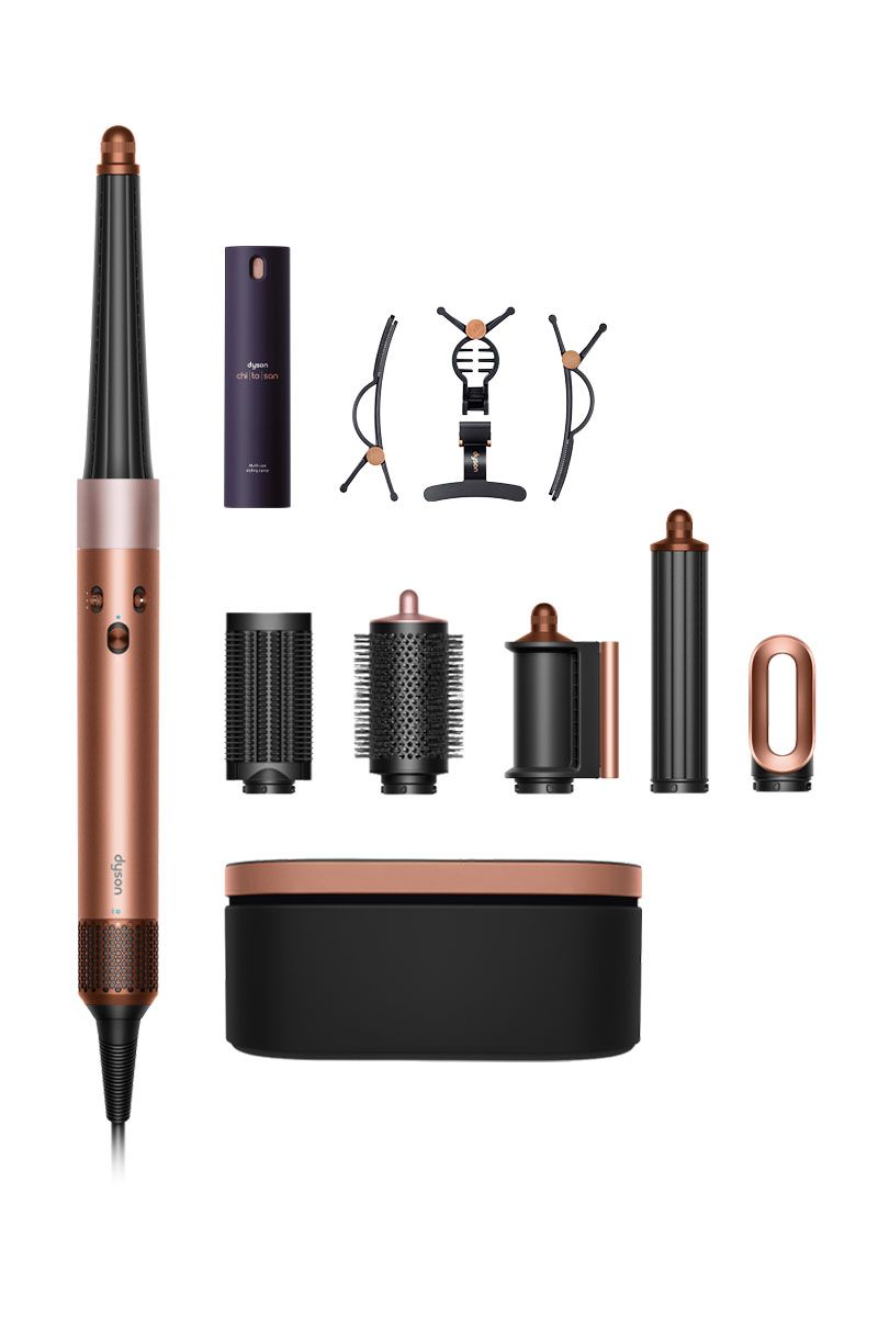 Moldeador multifunción y secador Dyson Airwrap i.d.™ - Liso+Ondulado (Amber Silk)