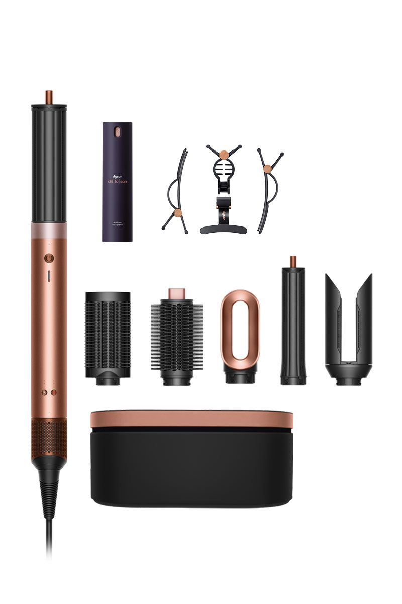 Moldeador multifunción y secador Dyson Airwrap Co-anda 2x™ - Liso+Ondulado (Amber Silk)