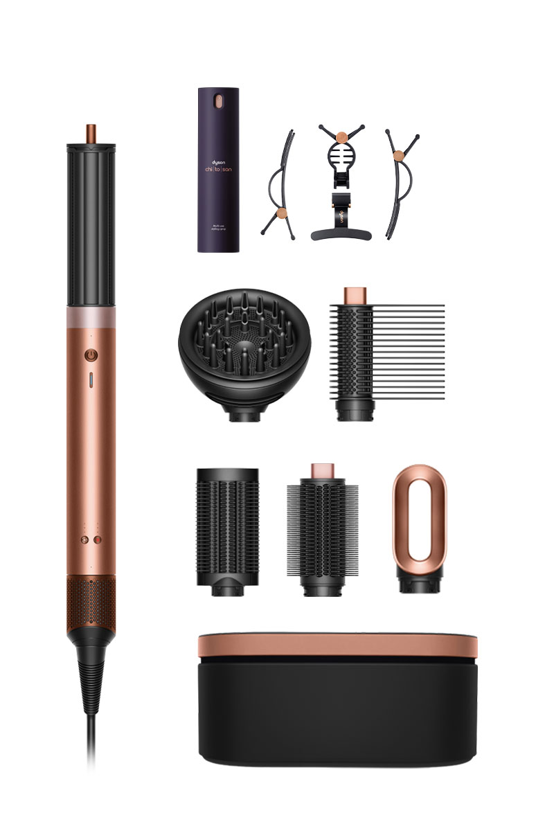 Nuevo moldeador multifunción y secador Dyson Airwrap Co-anda 2x™ - Rizado+Muy rizado (Amber Silk)