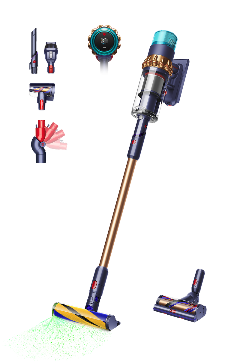 Dyson Gen5detect™ Absolute johdoton imuri (Prussian sininen/Kupari)