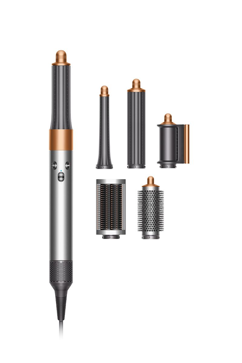 Dyson Airwrap🅪 pour cheveux longs et fins (Nickel/Cuivre)
