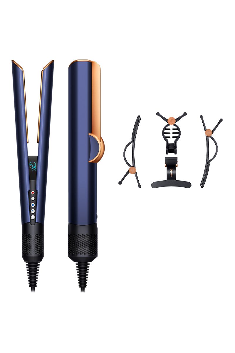 Fer plat Dyson Airstrait🅪 (Bleu de Prusse/Cuivre)