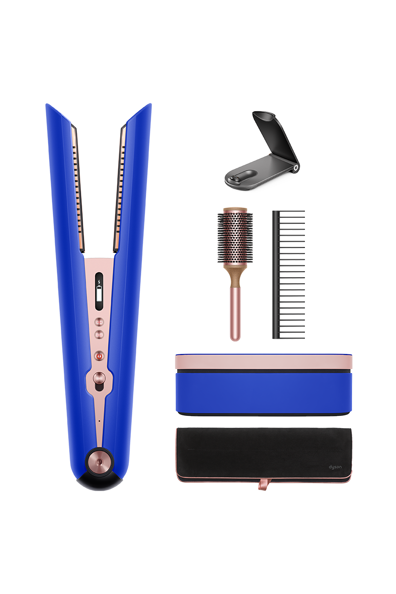 Édition spéciale des Fêtes fer plat Dyson Corrale🅪 (Bleu Rose Pâle)