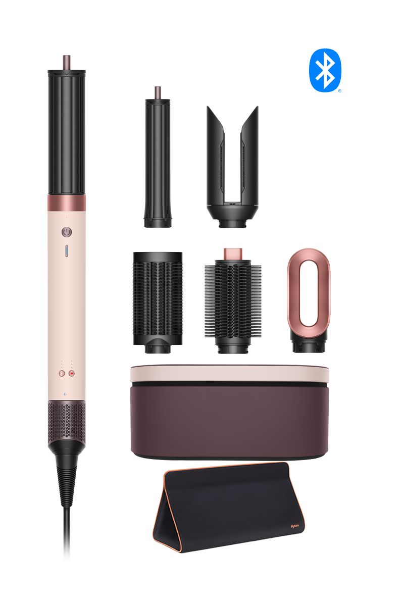 Sèche-cheveux coiffant multifonction Dyson Airwrap Co-anda2x🅪 pour cheveux droits et ondulés (Rose Céramique/ Or Rose)