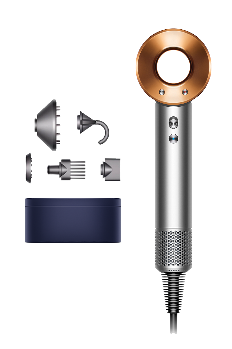 Sèche-cheveux Dyson Supersonic™ Édition cadeau (Nickel/Cuivré) HD07