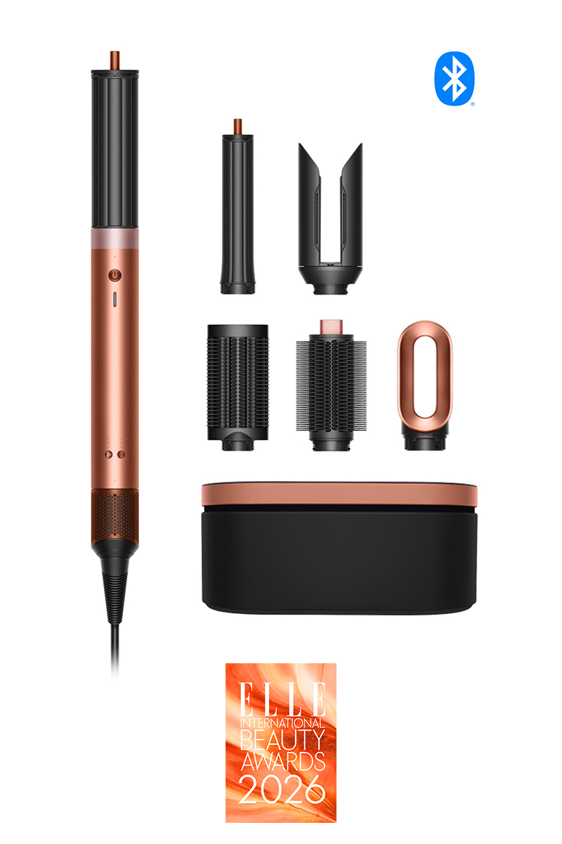 Multi-styler Dyson Airwrap Co-anda 2x™ - cheveux raides à ondulés (Soie Ambrée)