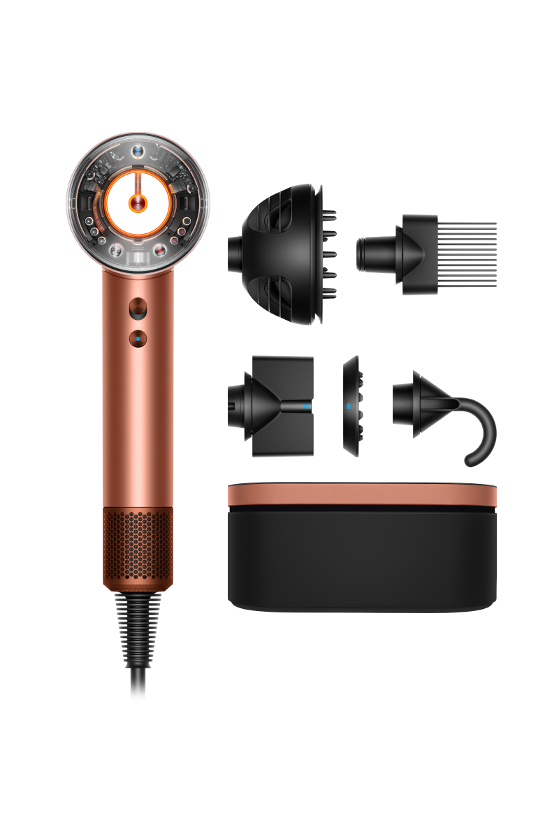 Sèche-cheveux Dyson Supersonic Nural™ - cheveux  bouclés à frisés (Soie Ambrée)