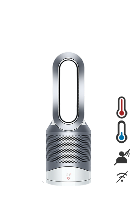 Dyson Pure Hot+Cool™ HP00 (Blanc/Argent) | Dyson.fr
