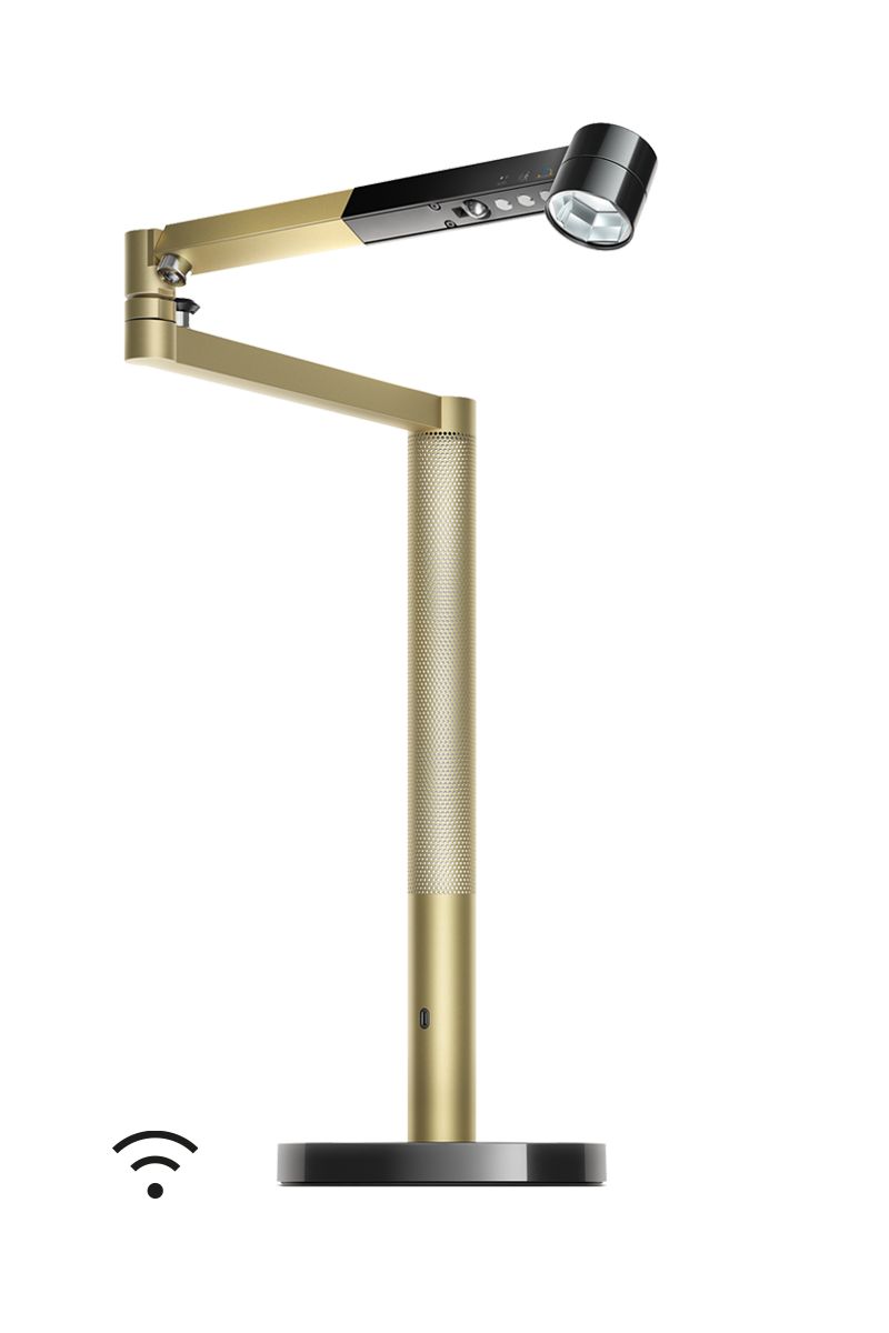 Lampe de bureau Dyson Solarcycle Morph Noir/Cuivre