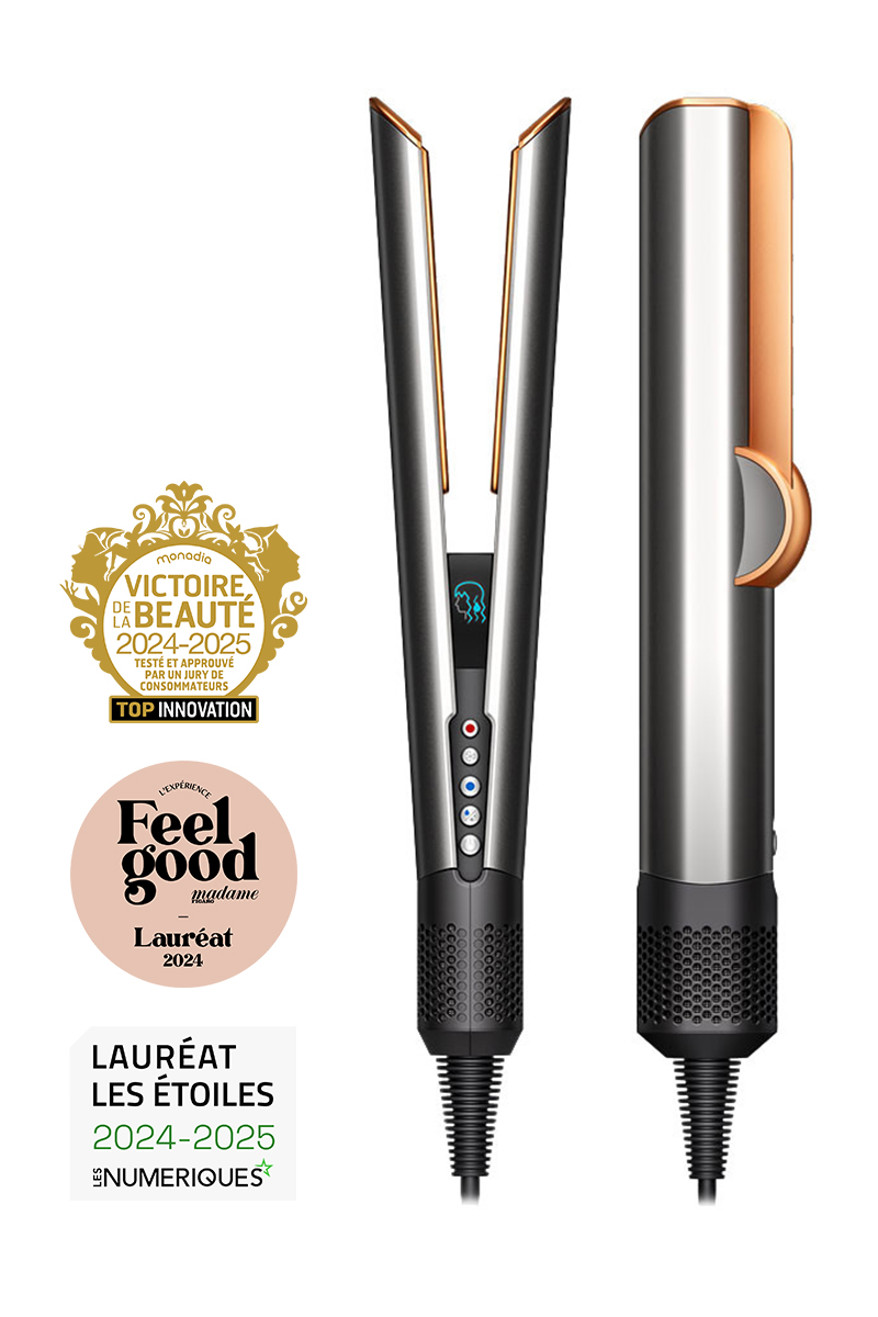 Lisseur séchant Dyson Airstrait™ Nickel/Cuivré