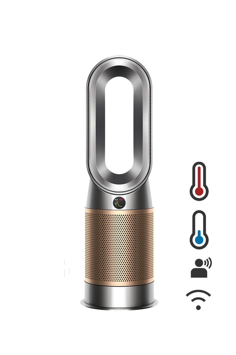 Chauffage purificateur Dyson Hot+Cool™ Formaldehyde HP09 (Nickel/Or)
