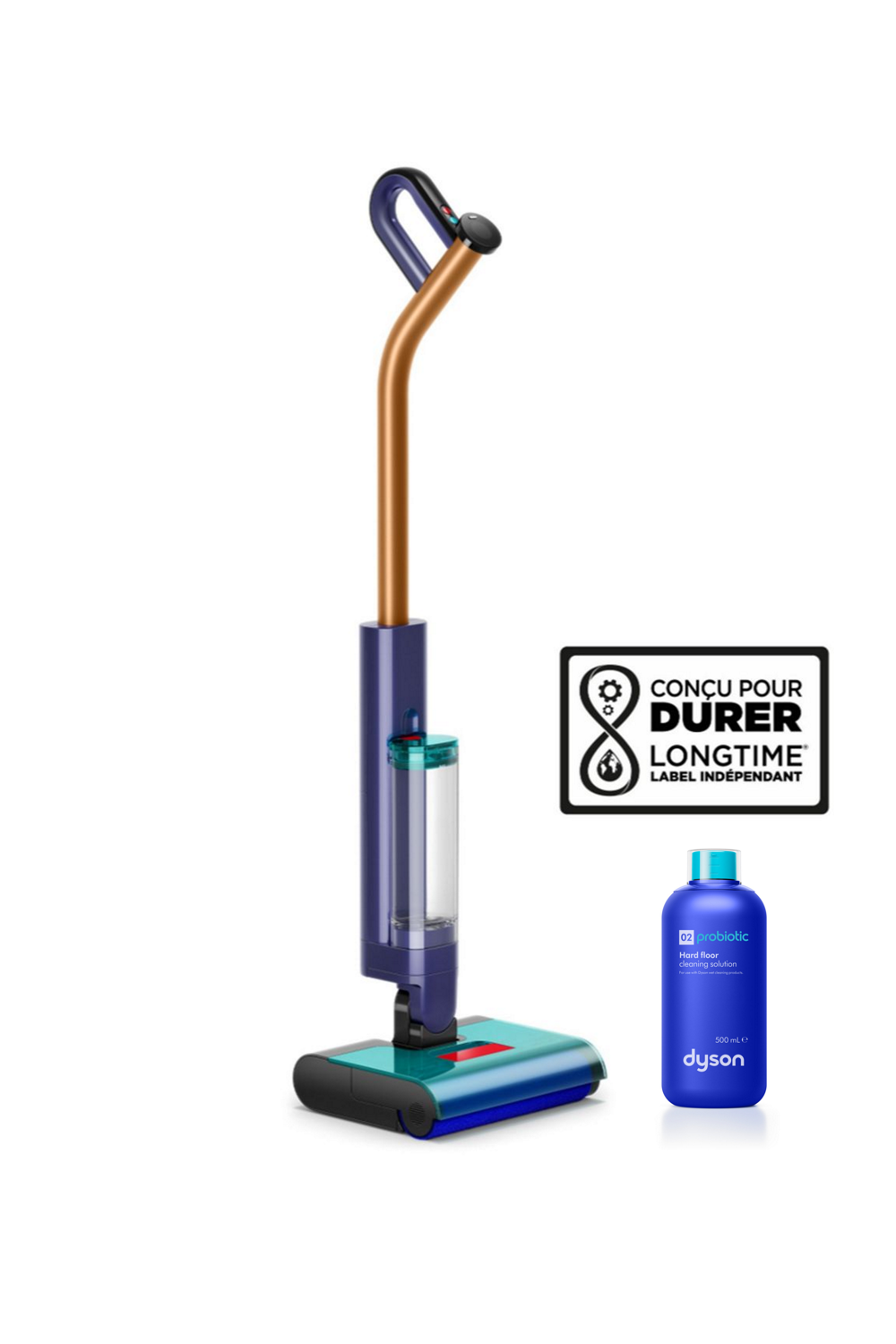 Nettoyeur de sols 2-en-1 Dyson Clean+Wash Hygiene