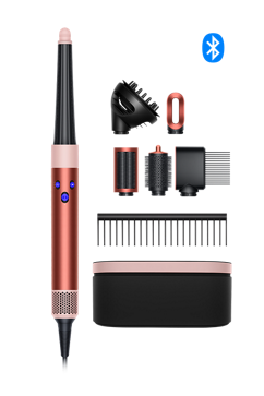 Nouveau Dyson Airwrap i.d.™ - cheveux bouclés à frisés (Fraise cuivrée/Rose poudré)