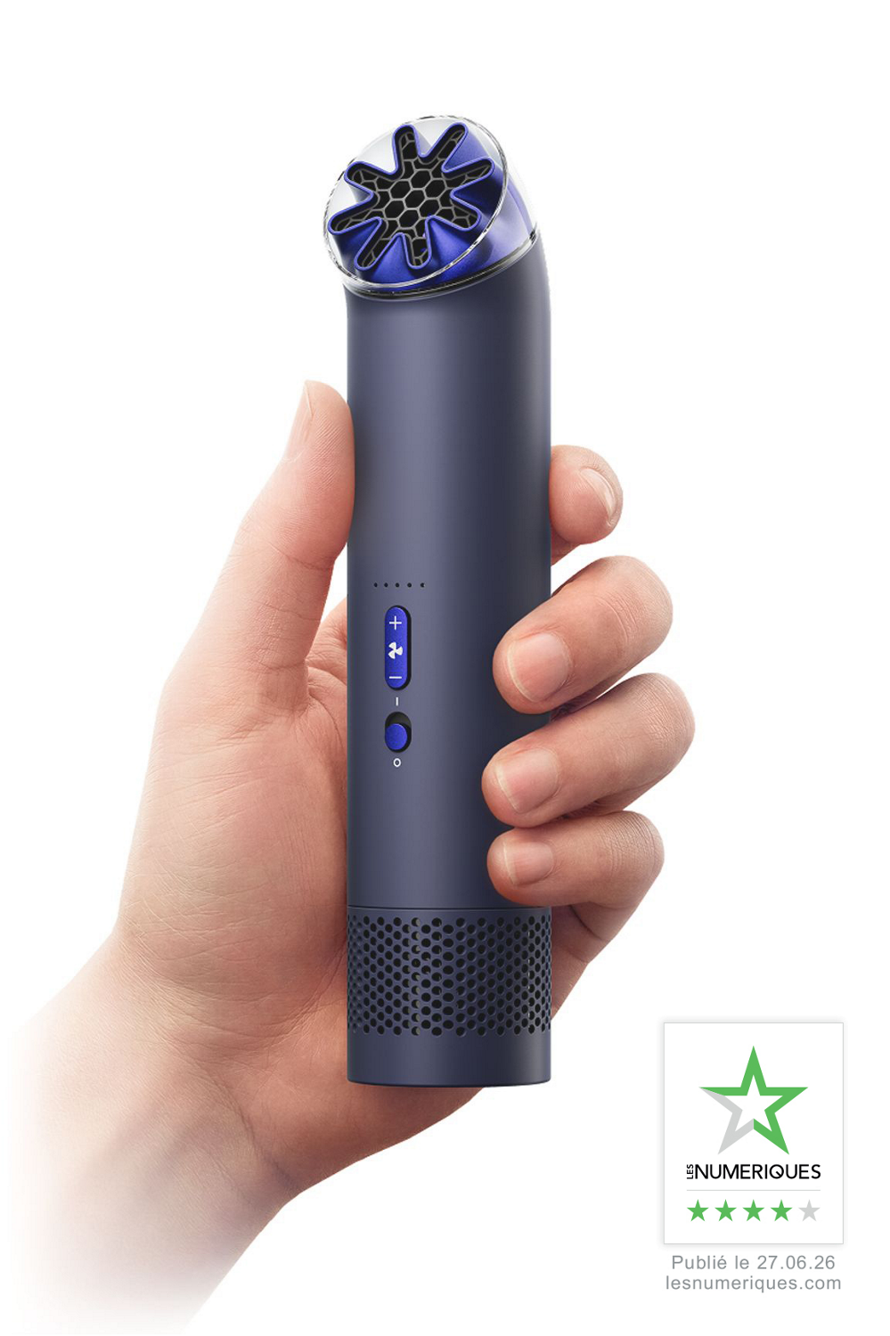 Ventilateur HushJet™ Mini Cool (Bleu Cobalt)