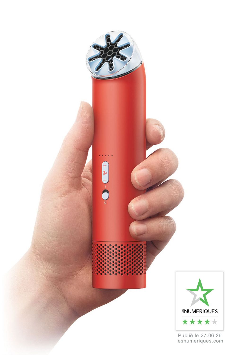 Ventilateur HushJet™ Mini Cool (Rouge Cornaline)